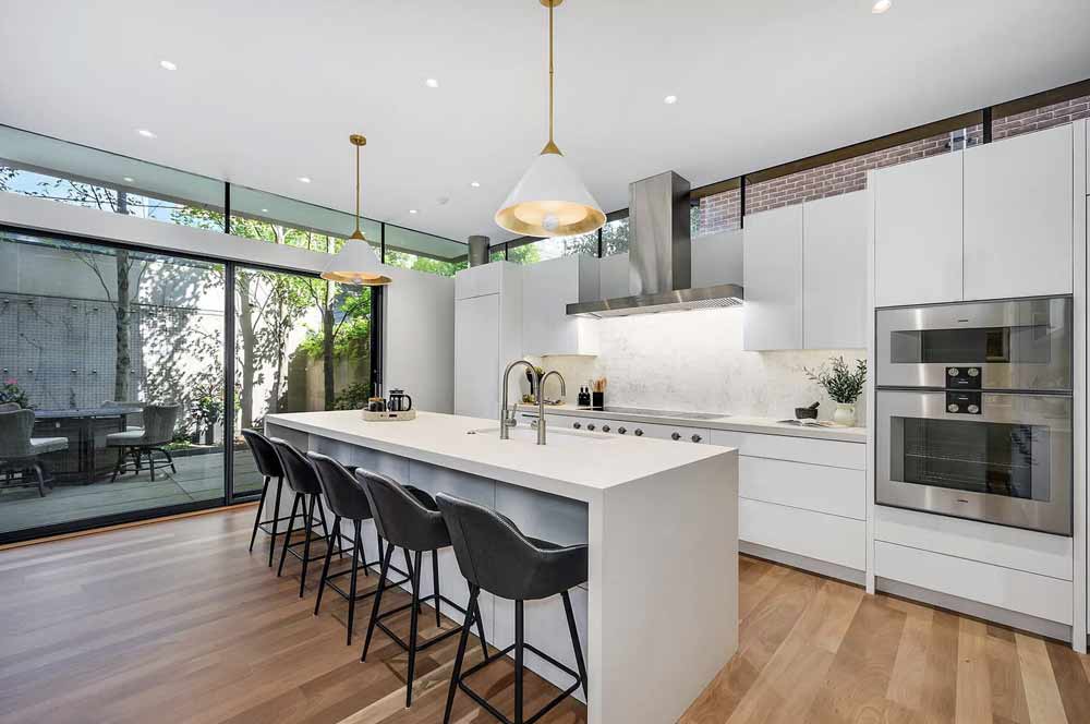 Projet maison orange Genève Christophe Sarlandie architecte d'intérieur à Lyon