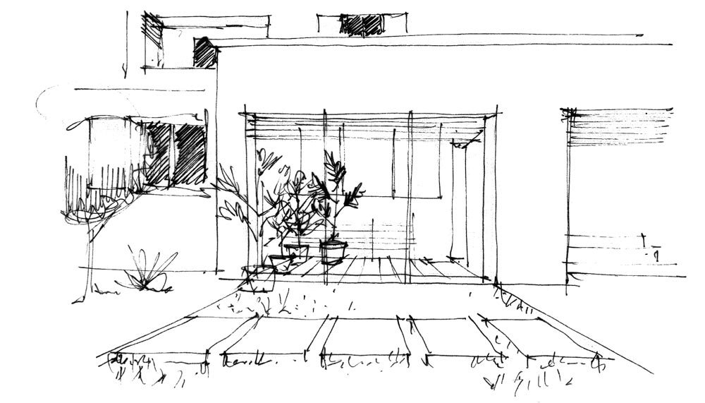 Schema étude de cas Christophe Sarlandie architecte d'intérieur à Lyon